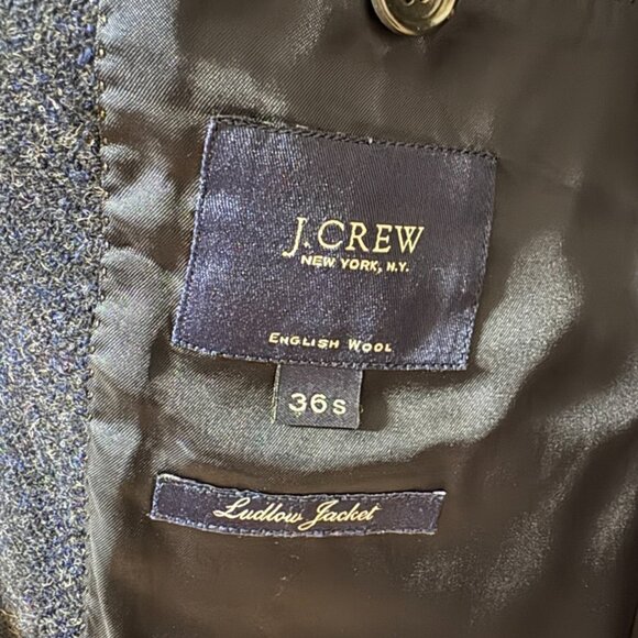 J. Crew Ludlow Moon Tweed Sport Coat - Picture 2 of 5